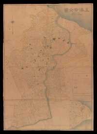 M 1946年上海市公务局制《上海市全图》一张